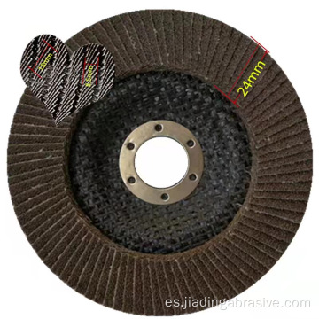 Circonita Flap Disc pulido Acero inoxidable